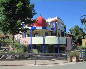 Vooraanzicht van het Gasthaus Zum Elsebach