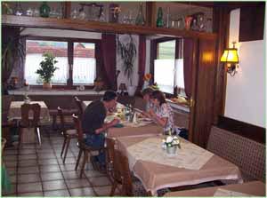 Het restaurant gedeelte